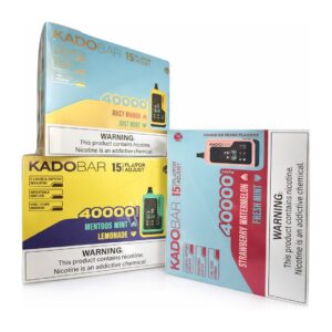 KADOBAR FLAVOR ADJUST 40000 PUFFS 15 LEVEL CONTROL 5% 24 ML
