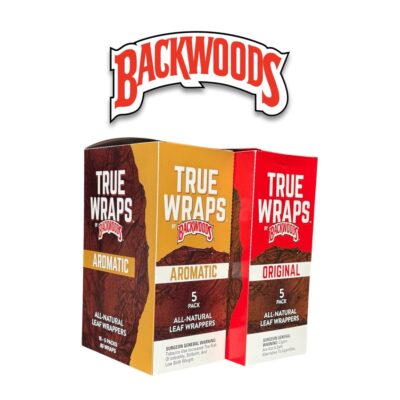 BACKWOODS TRUE WRAPS 5PK 16CT