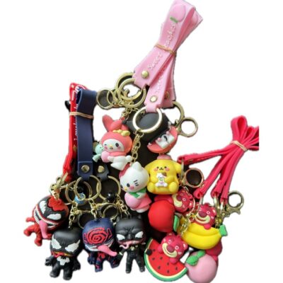 CARAMEX KEY CHAIN + HOOKS ASSORTED 64CT