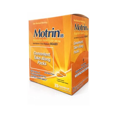 MOTRIN IBUPROFEN TABLETS 2PK 25CT