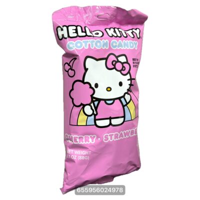 HELLO KITTY COTTON CANDY CHERR STAWBERRY 3.1OZ 1CT