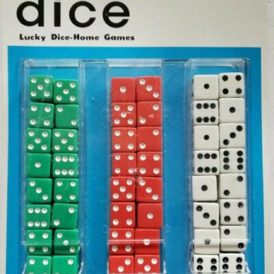 LUCKY DICE HOME GAMES ASSORTED 48CT