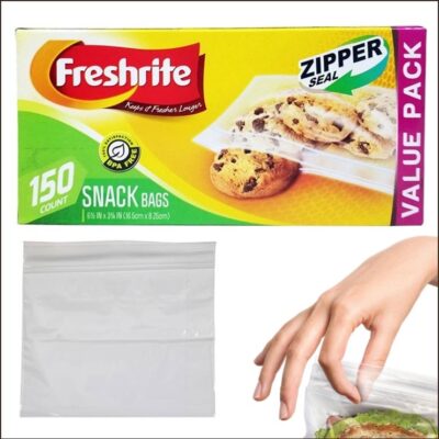 FRESHRITE SANWITCH ZIPPER SEAL 150 CT