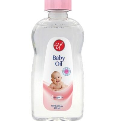 U BABY OIL 6.5 OZ
