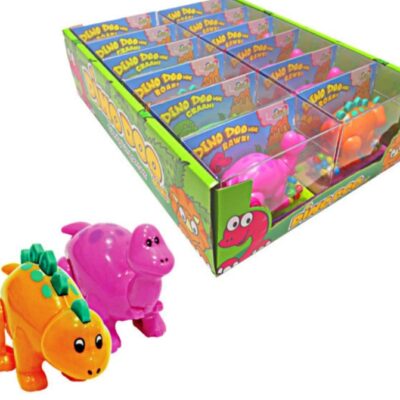 DINO DOO MINI CANDY DISPENSER 12 CT