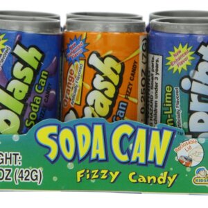 SODA CAN FIZZY CANDY 12CT1.48 OZ