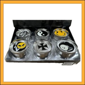 GRINDER 55*31MM 3 PART ME056SMILEY
