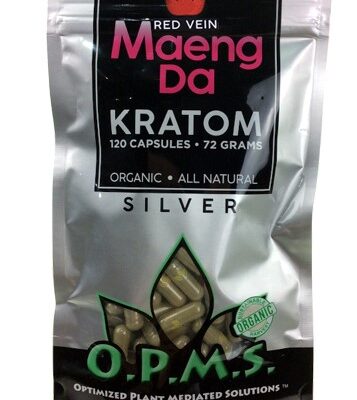 OPMS KRATOM (MAENG DA 120CT 5 BAGS)
