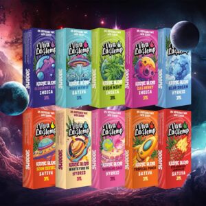 VIVA LA HEMP DISPOASABLE KOSMIC BLEND THC-P+THC-JD+DELTA8 3000MG 3ML 5CT