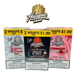 LITTLE HAVANA LEAF WRAPS 2/1.99 2PK 20CT