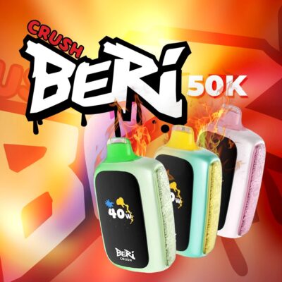BERI CRUSH DISPOSABLE 50000 PUFFS 50 MG 5 CT