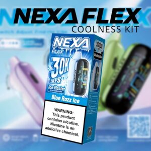 NEXA FLEX ICE MASTER DISPOSABLE 30000 PUFFS 18 ML 5CT