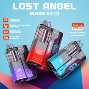 LOST ANGEL DISPOSABLE KIT 50000 PUFFS PRO 50MG 5CT