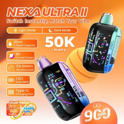 NEXA ULTRA II DISPOSABLE 50K PUFFS 20ML 5CT