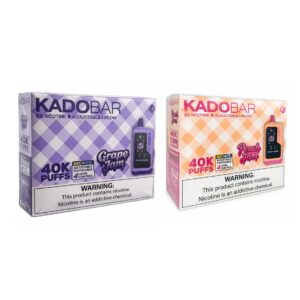 KADOBAR JAM EDITION 40K PUFFS ICE+NIC CONTROL 24ML 5% 5CT