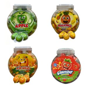 GUSHMELLO LIQUID FILL GUMMY 0.35 OZ 55 PCS JAR