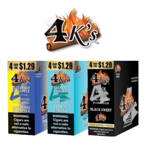 4 KINGS 4/$1.29 4PK 15CT