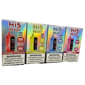 HI5 BEAST DISPOSABLE KIT 50K POD + POWER BANK 6CT
