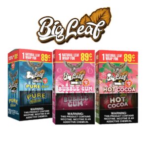 BIG LEAF WRAPS $0.89 1PK 20CT