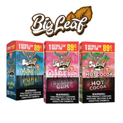 BIG LEAF WRAPS $0.89 1PK 20CT