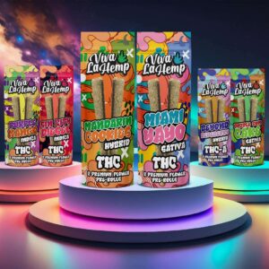 VIVA LA HEMP PREROLLS THC 4MG 2PK 10CT