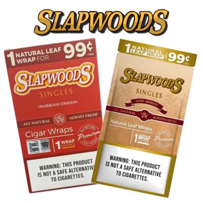 SLAPWOODS SINGLES LEAF WRAPS $0.99 20CT
