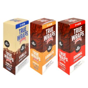 BACKWOODS TRUE WRAPS PRE PRICED 2.99 2PK 24 CT