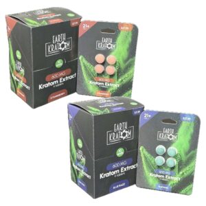 EARTH KRATOM TAB $17.99 PRE-PRICED 600MG 4 TABS 10CT BOX