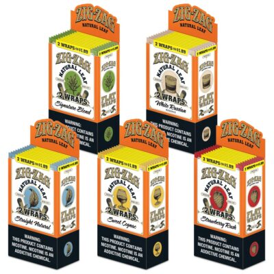 ZIG ZAG NATURAL LEAF 2/$1.89 WRAPS 2PK 10CT
