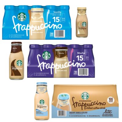 STARBUCKS FRAPPUCCINO BOTTLE 9.5OZ 15CT