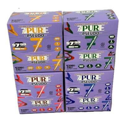 7 PURE $7.99 PSEUDO TABLETS 80MG 1CT 30PK