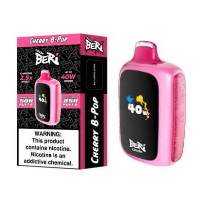 BERI CRUSH DISPOSABLE 50000 PUFFS 50 MG 1 CT - NOW SOLD IN SINGLES