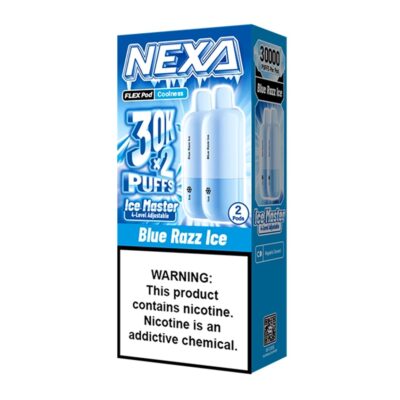 NEXA FLEX ICE MASTER DISPOSABLE 30000 PUFFS 18 ML 1CT - NOW SOLD IN SINGLES
