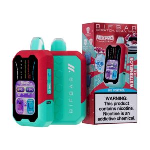 RIFBAR DISPOSABLE 40000 PUFFS 18 ML 1CT - NOW SOLD IN SINGLES