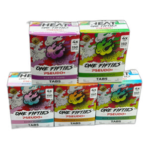 STRAIGHT HEAT PSEUDO ONE FIFTIES TABLETS 150MG 4CT 10 PK