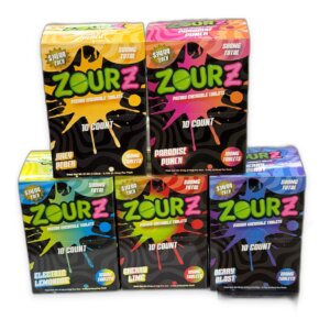 ZOUR PSEUDO CHEWABLE TABLETS 37.5G 5CT 10PK