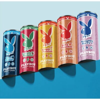 PLAY BOY ENERGY DRINK 12OZ 12CT