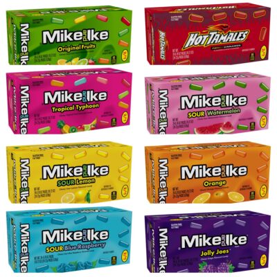 MIKE & IKE CANDY BOX 2/$1 0.78OZ 24CT