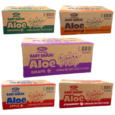 OKF BABY SHARK ALOE KIDS DRINK 8.11OZ 24CT
