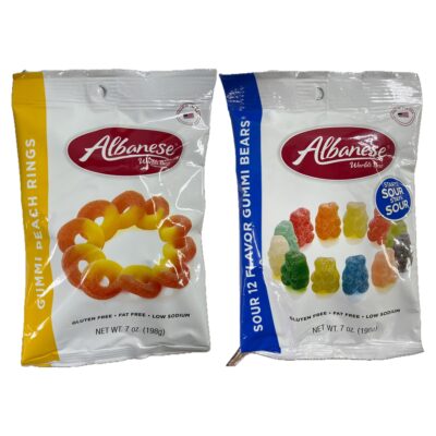 ALBANESE GLUTEN FREE PEG BAG 7.5OZ 1CT