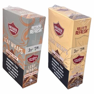 Swisher Sweet Leaf Wraps 3/2.99 3PK 10CT
