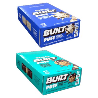 BUILT PUFF PROTEIN BAR WITH COLLAGEN 12CT