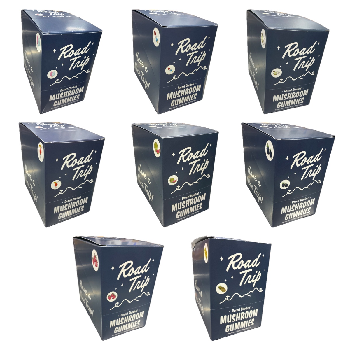 Road Trip Mushroom Gummies 8PK 10CT