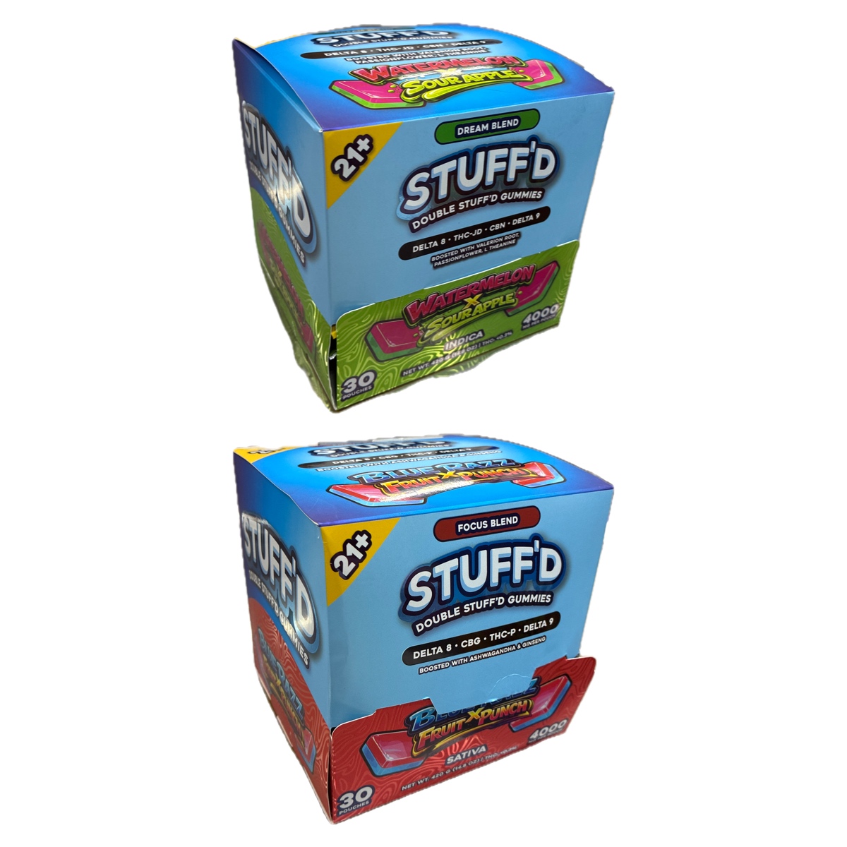 Stuff’D Delta 8 Delta 9 Gummies