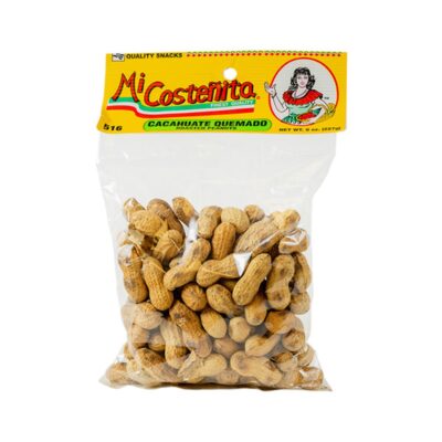 MI COSTENITA CACAHUATE QUEMADO ROSTED PEANUTS 8 OZ 1CT