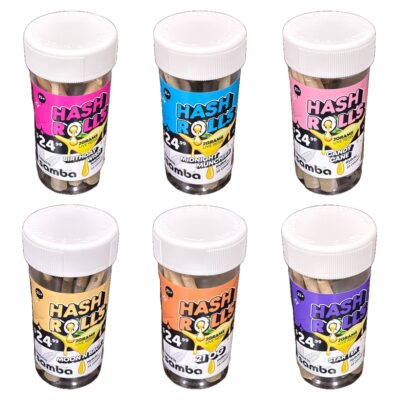 Samba Live Resin Hash Pre-Rolls $24.99 Pre-Priced 2.0GM 10CT Jar