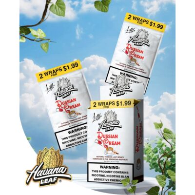 LITTLE HAVANA LEAF WRAPS 2/1.99 2PK 20CT