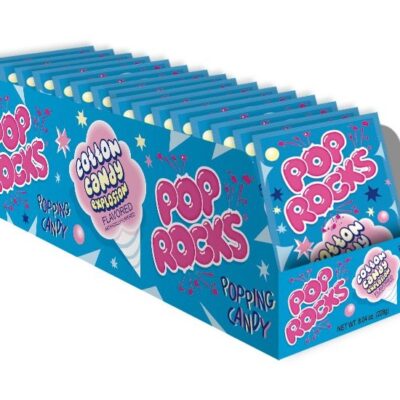 POP ROCKS CANDY BOX (COTTON CANDY 0.33OZ 24CT)
