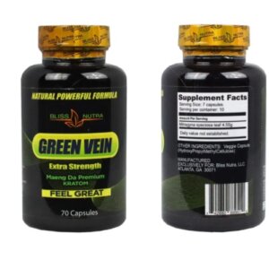 GREEN VEIN MAENG DA BOTTLE 70CT