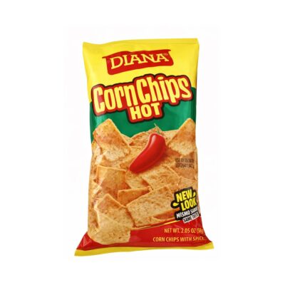 DIANA CORN CHIPS HOT 4.05 OZ 1CT
